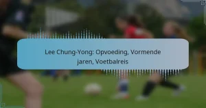 Lee Chung-Yong: Opvoeding, Vormende jaren, Voetbalreis