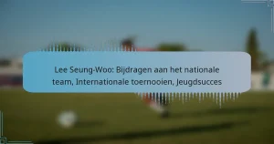 Lee Seung-Woo: Bijdragen aan het nationale team, Internationale toernooien, Jeugdsucces